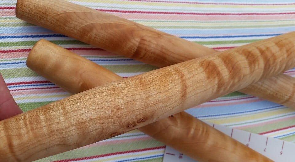 Figured Maple Rolling Pin