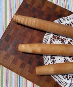 French style rolling pins