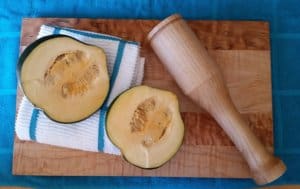 Mallet and Acorn Squash